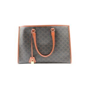 Celine Horizontal Cabas Triomphe Canvas Tote Bag
